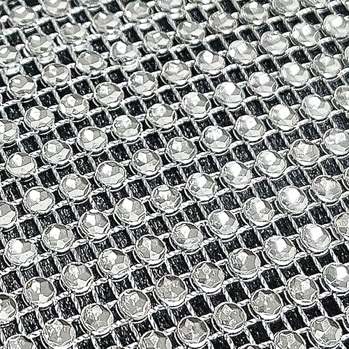 Miniatura 4 de HeMiaor Juego de 2 elegantes fundas de almohada de color negro con diamantes brillantes de 18 x 18 pulgadas