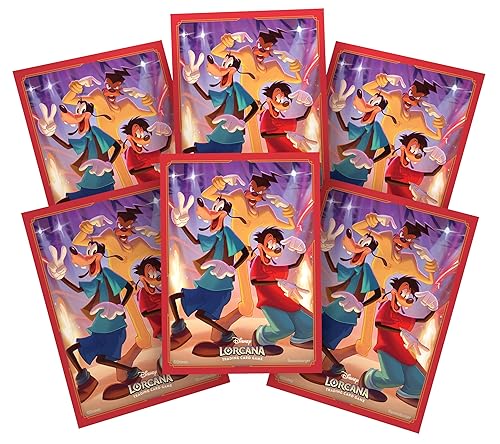 Ravensburger - Disney Lorcana TCG: Set 9 Fundas Cartas De Colección Pluto | 65 Fundas para Cartas Disney Lorcana con Un Diseño Único | Card Sleeves Mickey De Un Tamaño De 63 X 88mm - Chollo en Juguetes y juegos