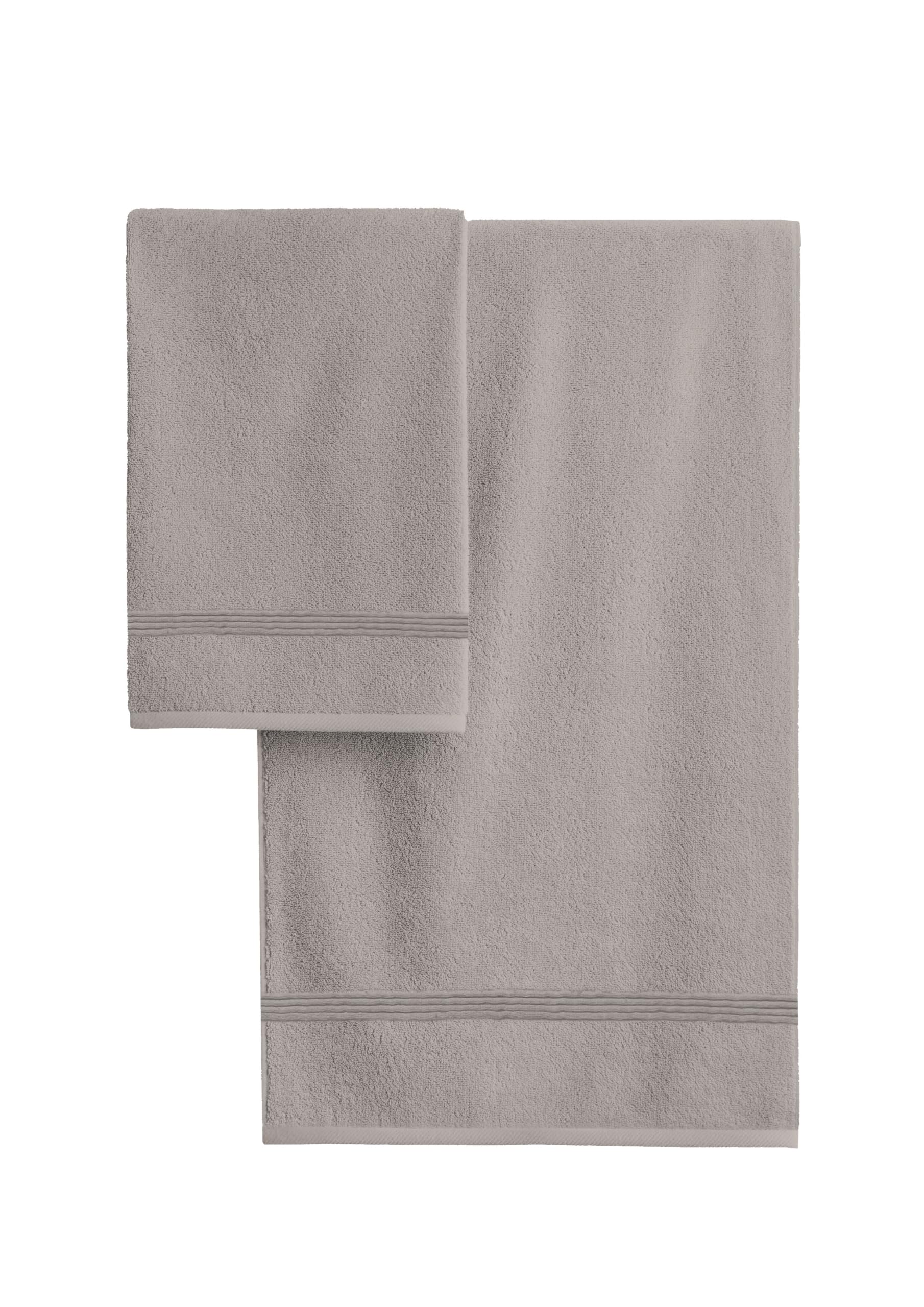 zer0bed, Rope Bath Towels, Set of 2 Bath Towels, Face Towel, Bidet Towel, Plain Colour, Rope, 100% Cotton, Set of 2 - Image 3