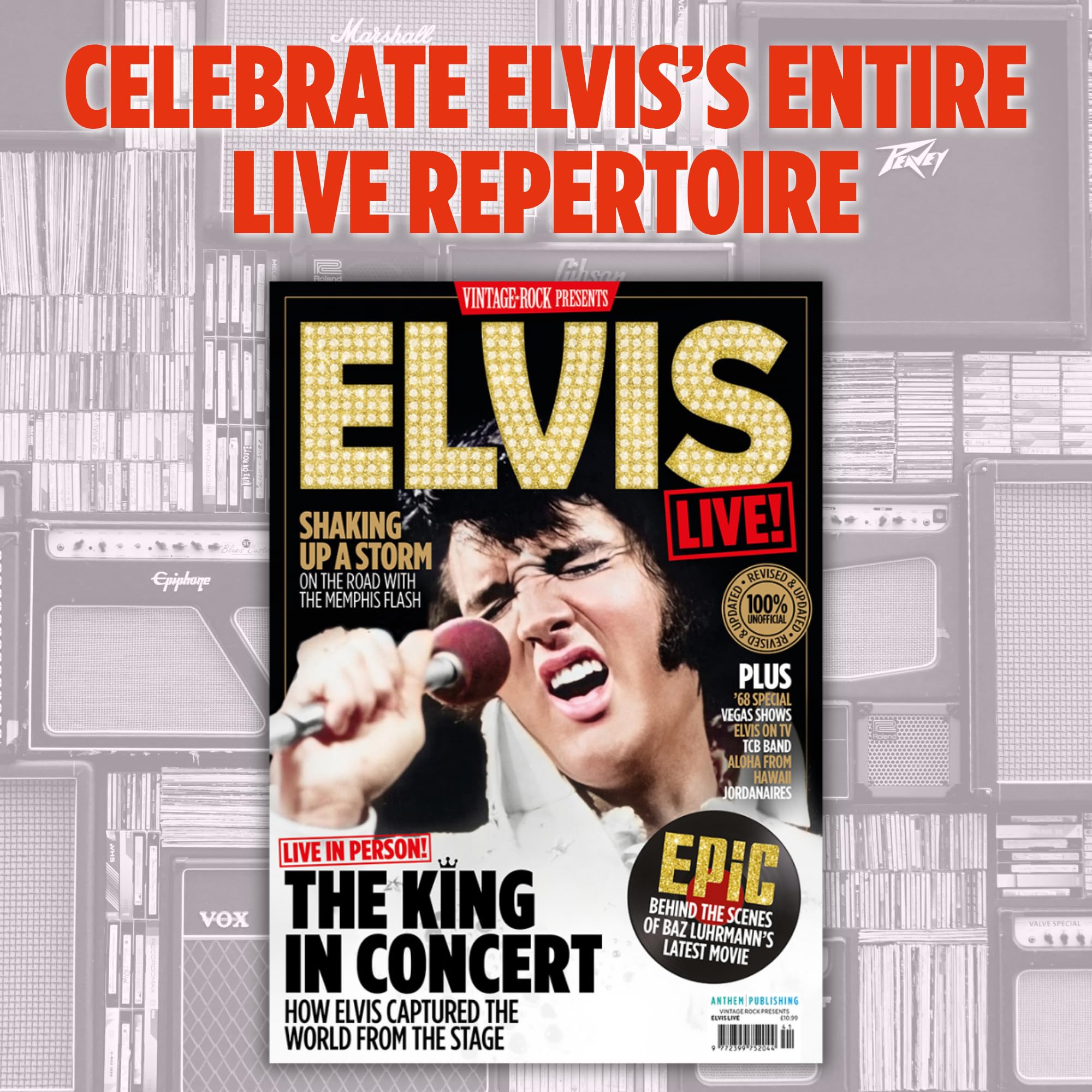 Vintage Rock Presents Elvis Live!: A Celebration of the Music, Energy, and Legacy of Elvis Presley