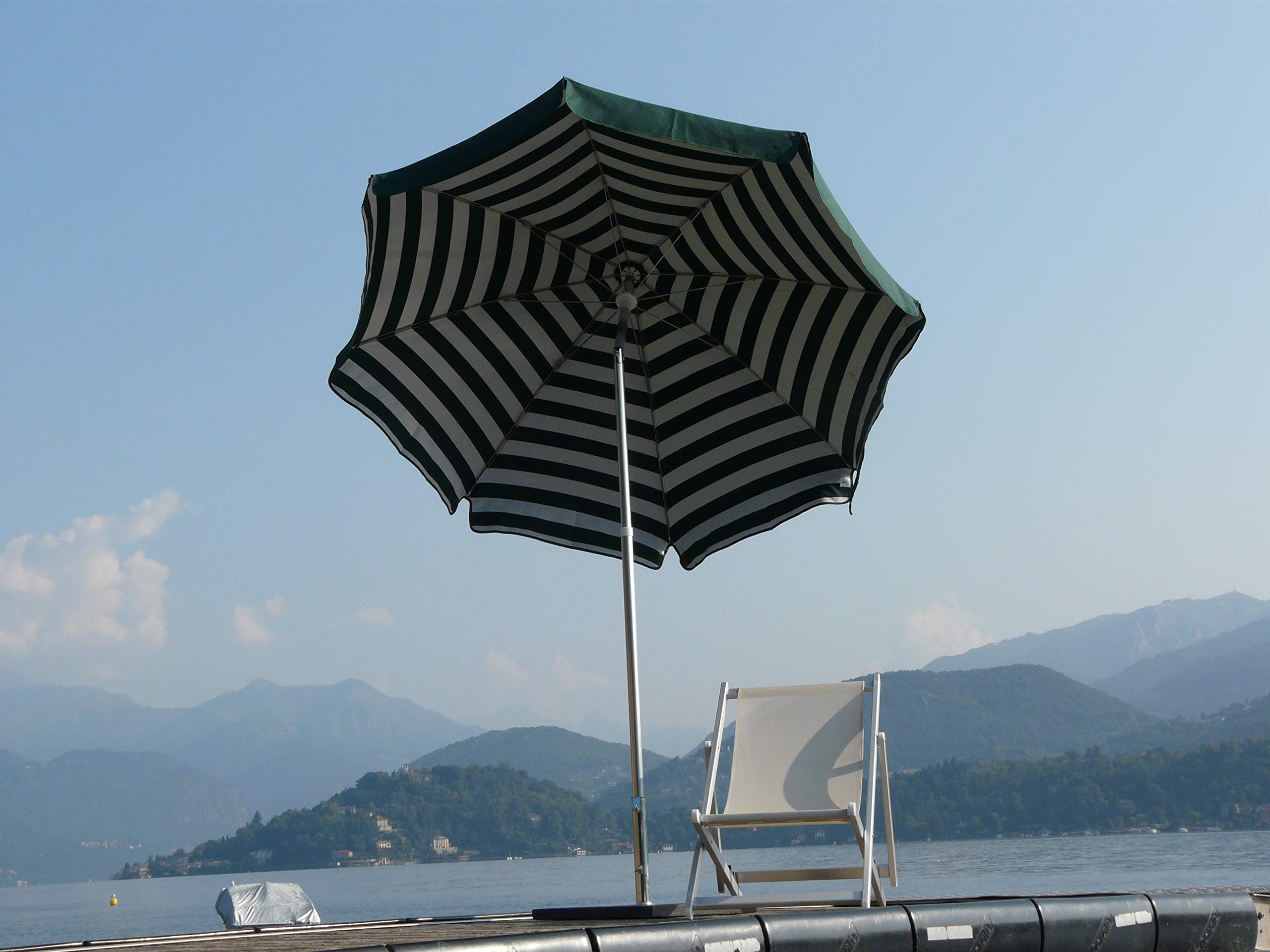 Maffei Art 181A Venezia Duplex Alu, Opaco Alluminio, Diametro cm 200, Made in Italy