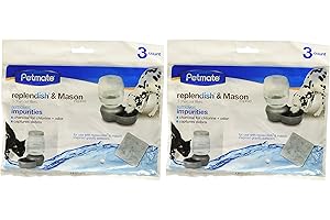 Replendish Charcoal Replacement Filters (2 Packages)