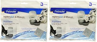 Petmate Replendish Charcoal Replacement Filters (2 Packages)