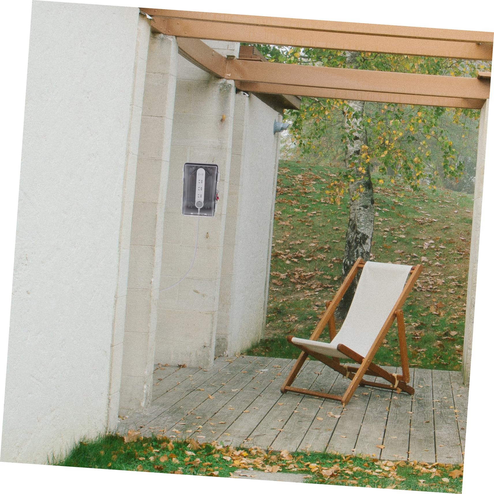 NUOBESTY Caja de Conexiones para Exteriores Tapa Transparente, Caja Eléctrica de Abs Resistente Intemperie, Protección contra Lluvia para Enchufes, Tamaño 210x130x110 Mm, Uso Eléctrico