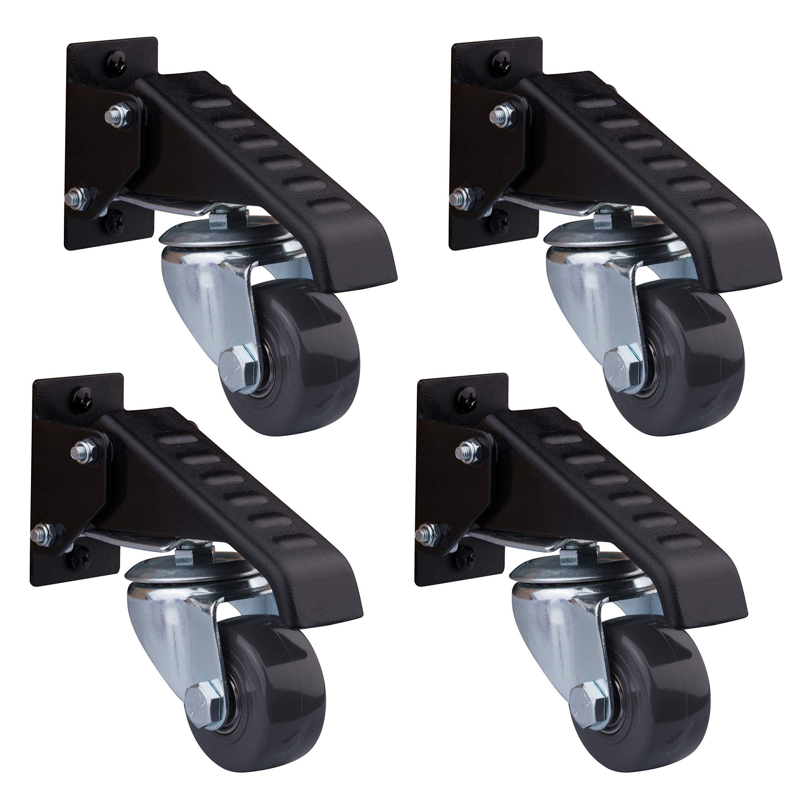 Workbench Casters 4 Extra Heavy Duty Retractable casters, 840 lbs