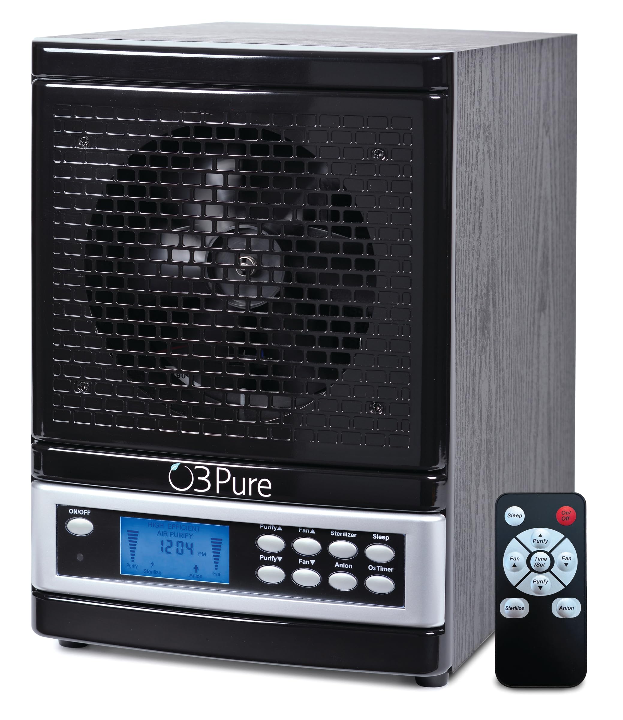 O3 Pure Whole Home Ozone and Ionizer Air Purifier with UV HEPA PCO and Carbon Filtration