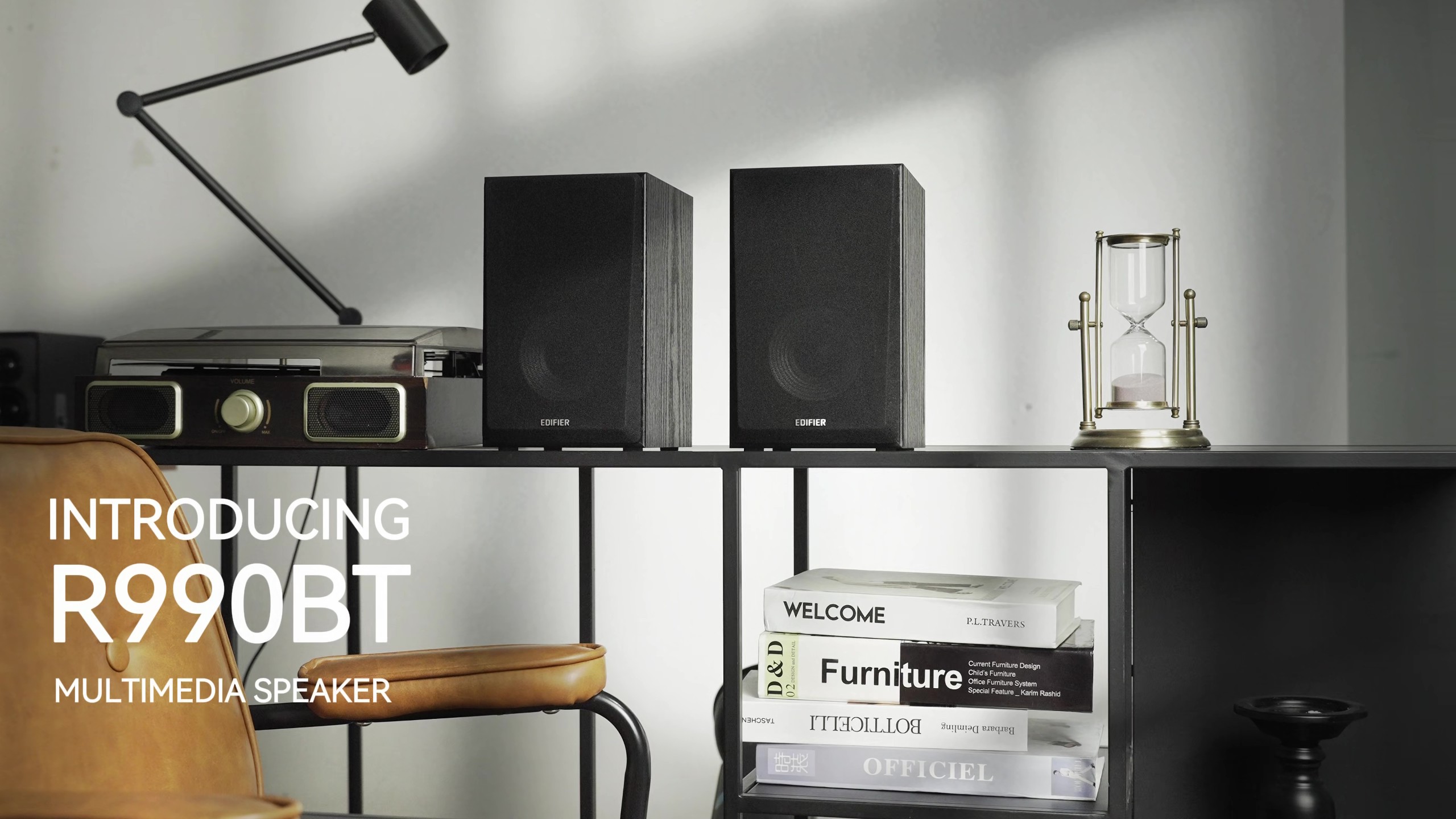 Edifier R990BT Bluetooth 5.4 Bookshelf Speakers, 2.0 Active