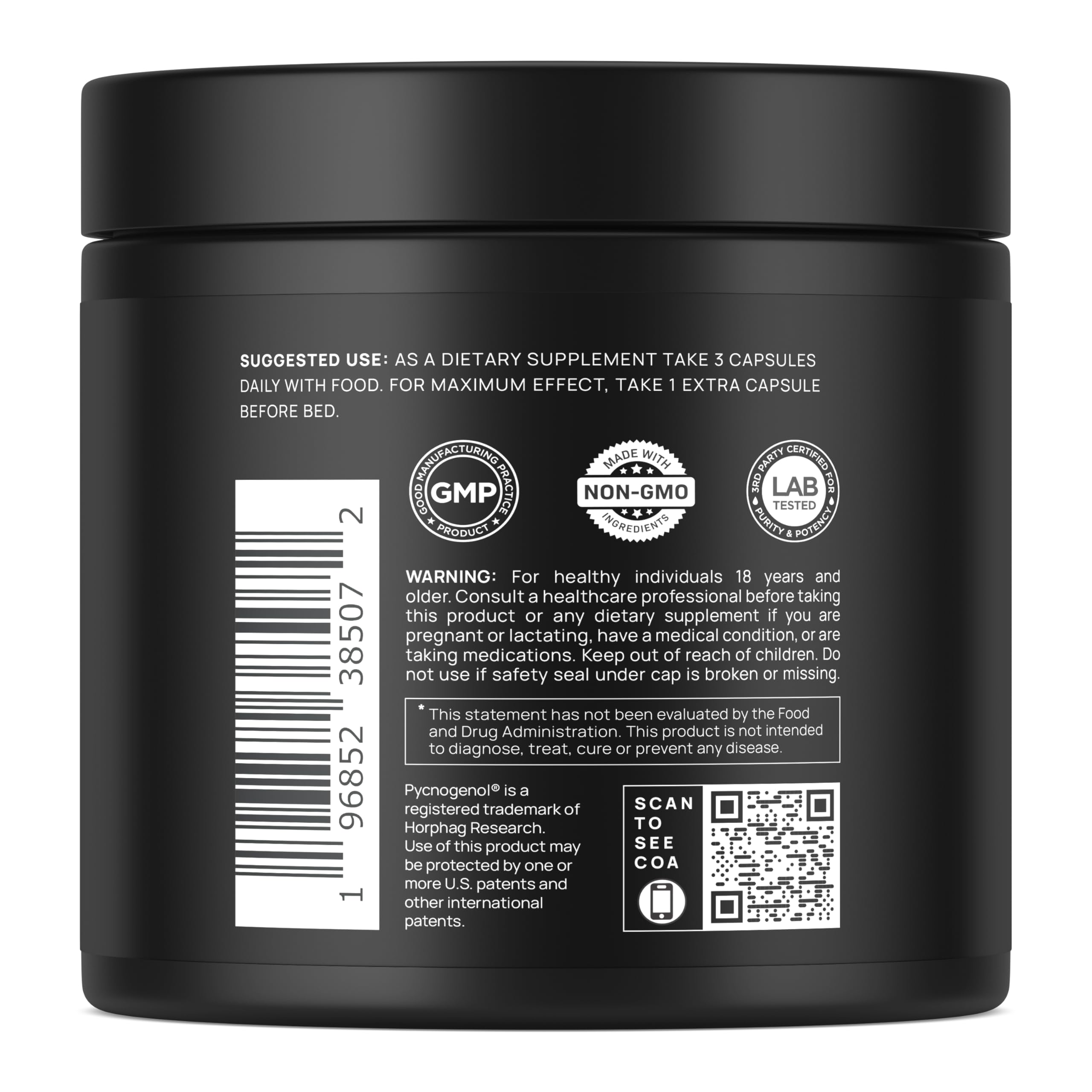 2,015mg Testosterone Booster for Men 8X Strength w Ashwagandha, Tongkat Ali — Amazon image 9