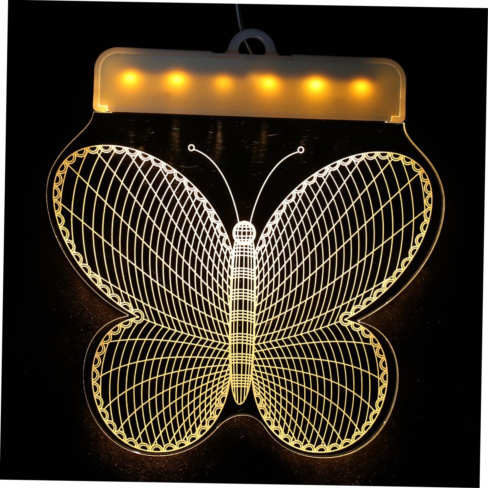 Hemobllo 1juego Lámpara Led Colgante Para Decoración De Ventanas y Habitaciones y Decoraciones Navideñas