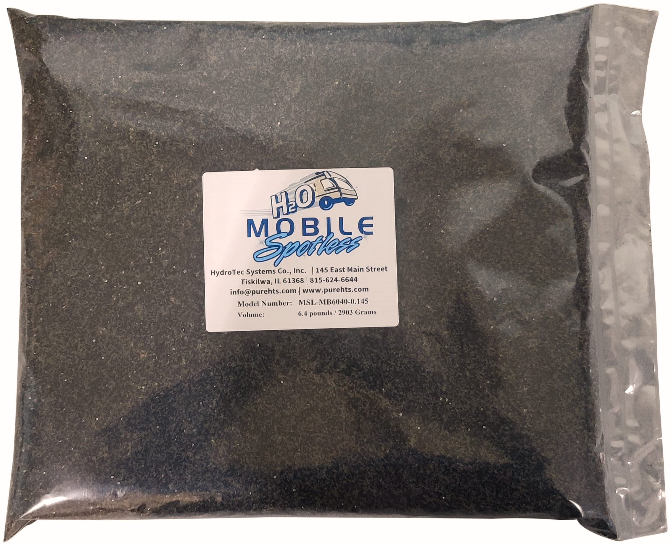Virgin Mixed Bed Resin packaged as a refill into a 20 inch Big Blue Cartridge used in your Spotless Water Car Wash system supplied with 20 inch Big Blue Filter Bodies.