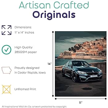 Amazon.co.jp: Inspirational Wall Art Co. - Exalt | 2018 BMW