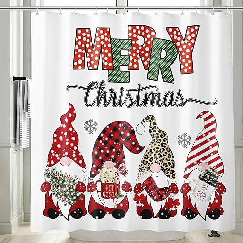 Miniatura 9 de BIVINAR Cortina de ducha de hojas de eucalipto en blanco y negro, cortina de ducha de baño con plantas de acuarela, cortina de ducha botánica