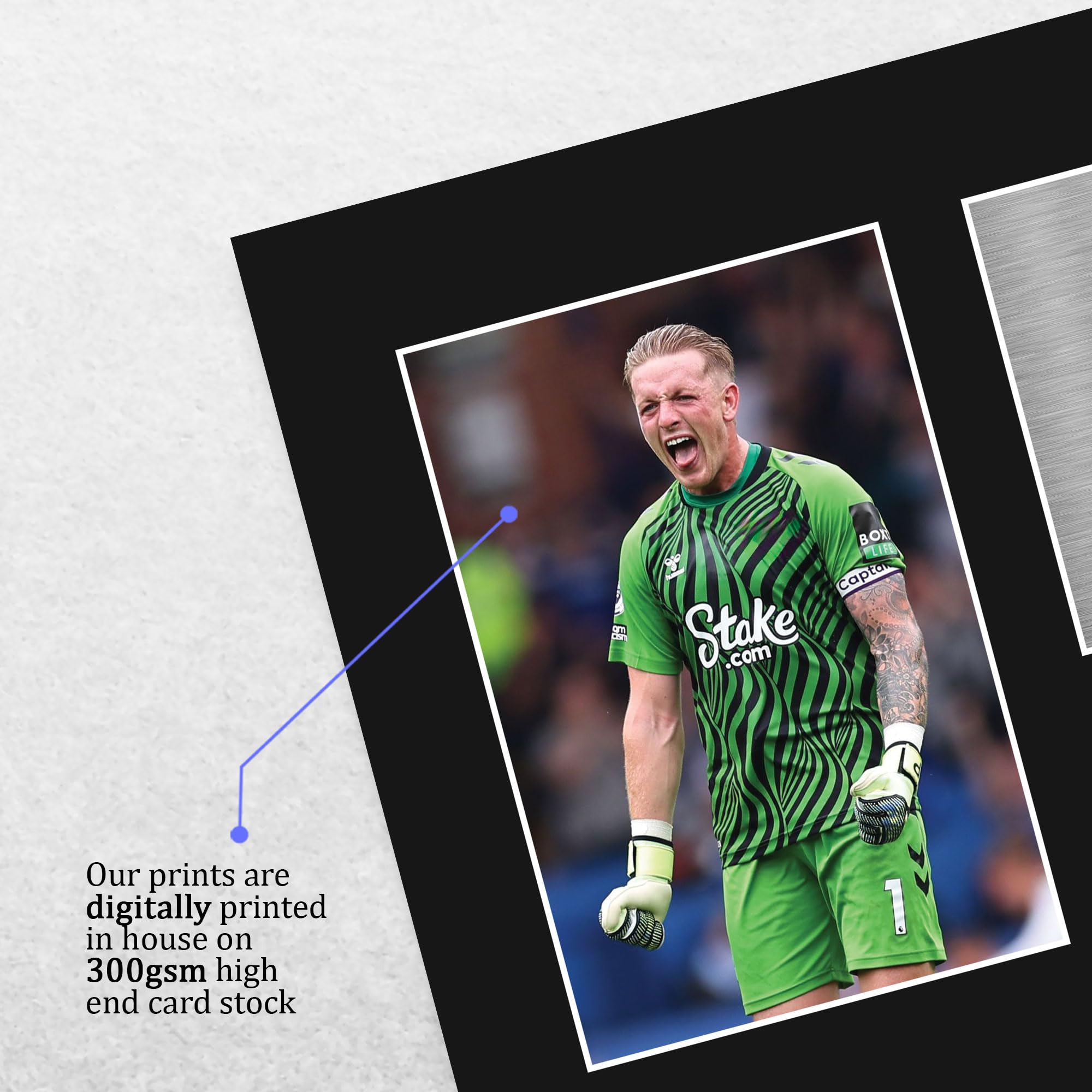 Amazon.co.jp: HWC Trading A4 Jordan Pickford Everton Gifts