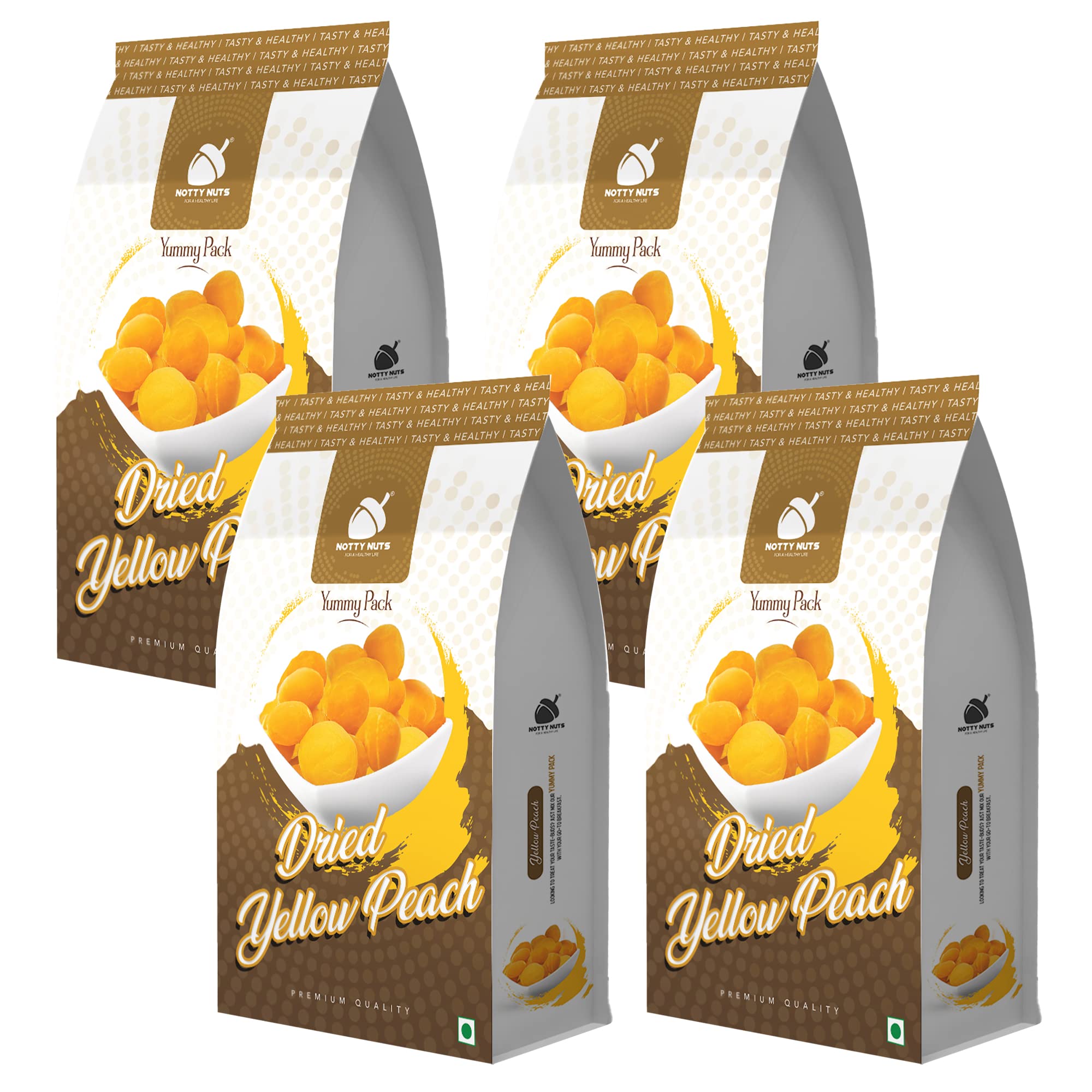 Notty Nuts Natural Dried Yellow Peach 1000g | Dehydrated Yellow Peach Dry Fruit | Dried Aadoo | Healthy & Tasty | Vacuum Pack (Pack of 4) (B0BWW98WF6) Amazon Price History, Amazon Price Tracker