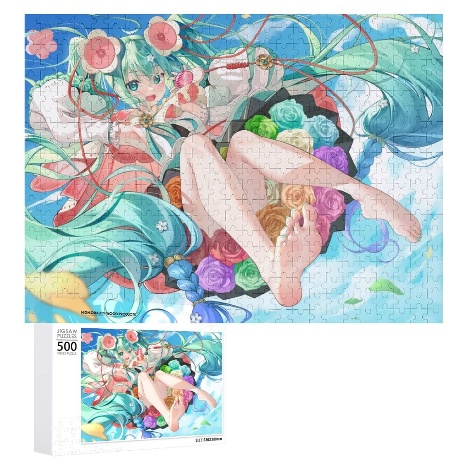 Amazon.co.jp: 初音ミク ジグソーパズル 木製パズル 300 PCS 500