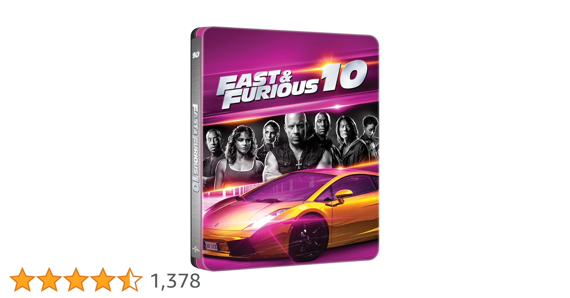 ワイルド・スピード ファイヤーブースト 4K Ultra HD+ブルーレイ('… ワイルド・スピード/ファイヤーブースト 4K Ultra HD+ブルーレイ