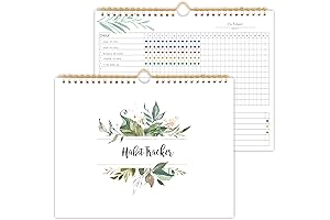 Habit Tracker Calendar: 12 Months of Daily, Weekly & Monthly Habit Tracking...