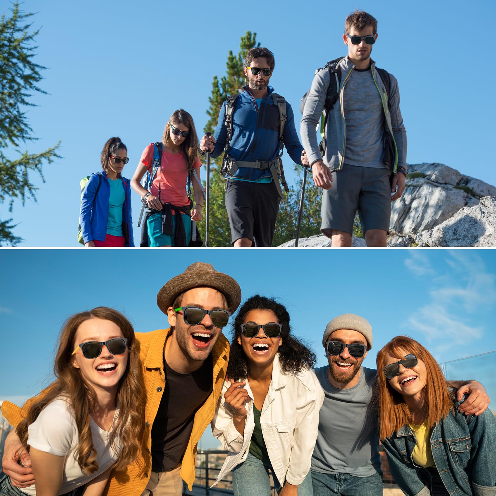 Oleitodh Lentes de sol de neón para fiestas a granel, lentes de sol de neón para niños de los años 80 y 90, coloridos lentes de sol novedosos para adolescentes y adultos
