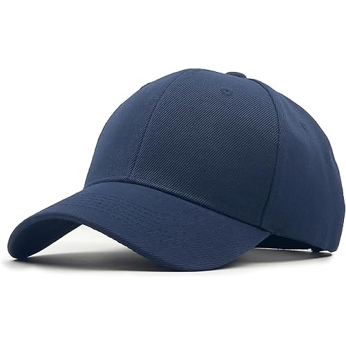 Structured Baseball Cap with Adjustable Closure - Performance Hat for Outdoor Activities and Custom Embroidery