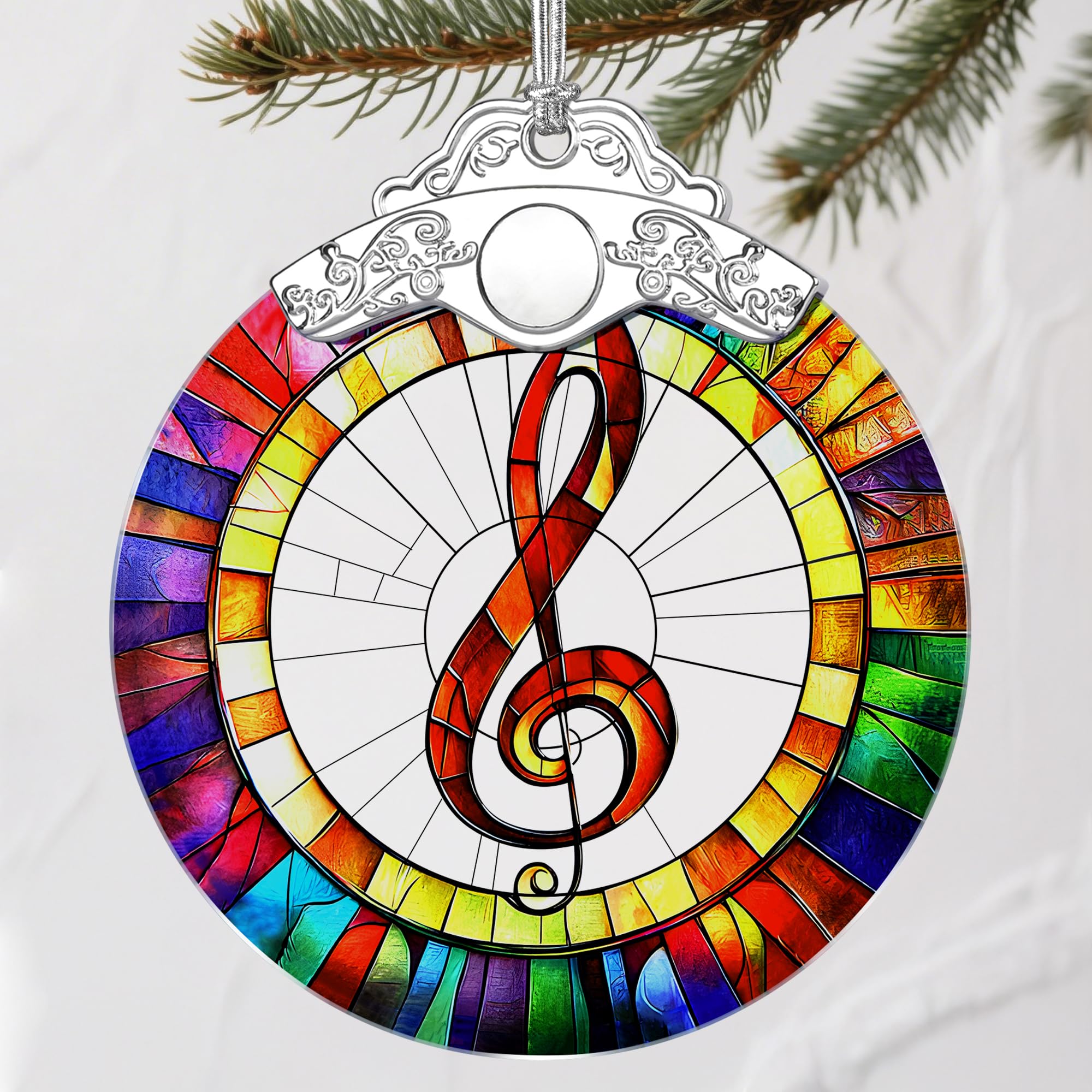 Décoration de Noël musicale : cadeau idéal pour professeur de musique