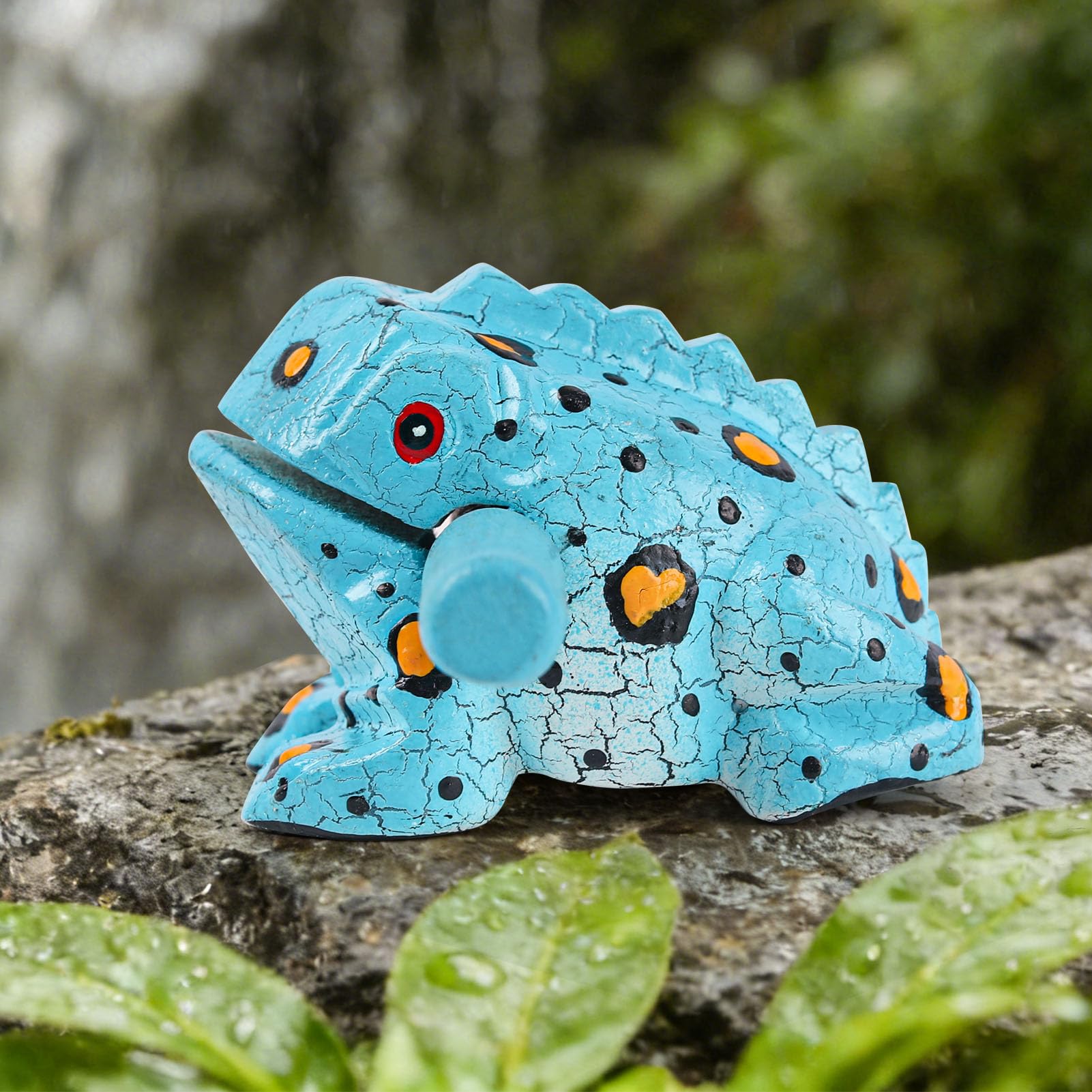 Amazon | Goghost 8.9 cm 木製 カエル ギロ やすり 楽器