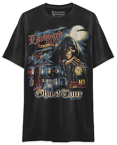 Black Rabbit I Think You Should Leave Larboard Oaks Ghost Tour Tim Robinson Retro Unisex Classic T-Shirt - Large - Soft Premium Tee - Black