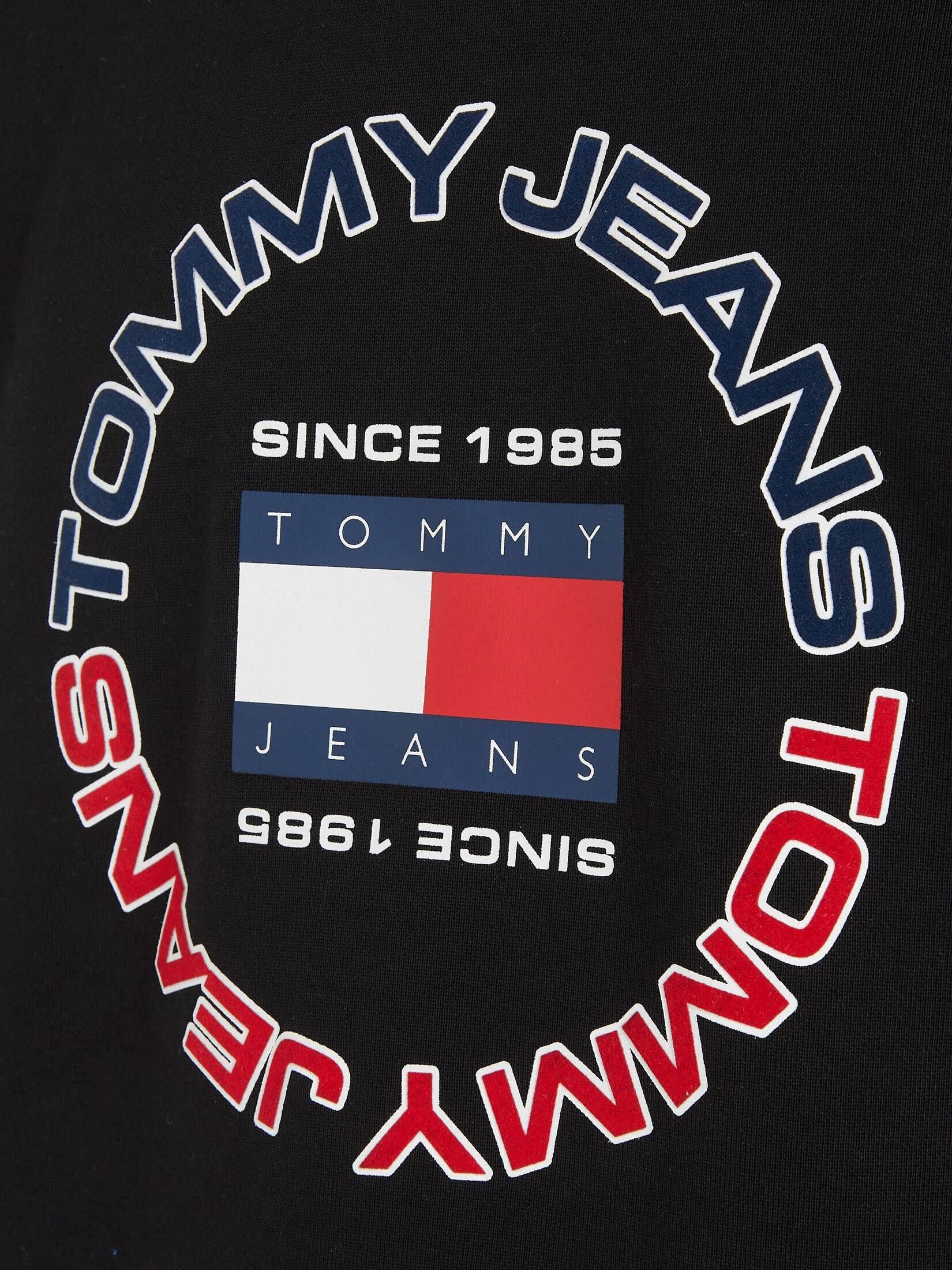 Tommy Jeans Bluza męska, czarny, S