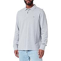 GANT REG SHIELD LS PIQUE RUGGER, Polo Uomo