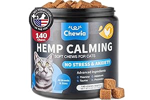 Cat Calming Treats - Help Keep Cats Relaxed During Travel with Hemp and Melatonin