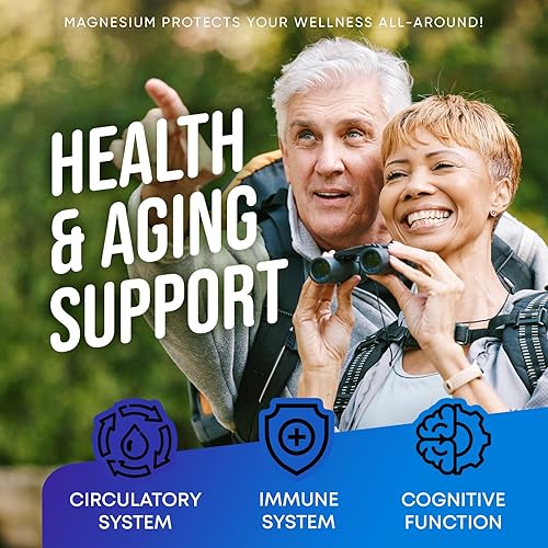 Miniatura 6 de Glicinato de magnesio de 500 mg  Magnesio para dormir  Suplemento Mag quelado de alta absorción  Glicinato de Magnesio 400 mg + 100 mg  Glicinato