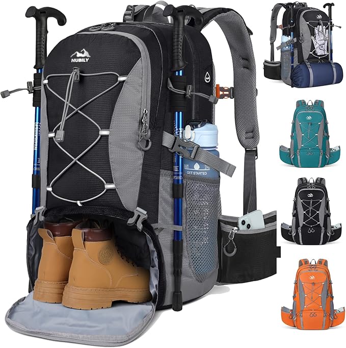 Hiking Backpack for Men 50L Waterproof