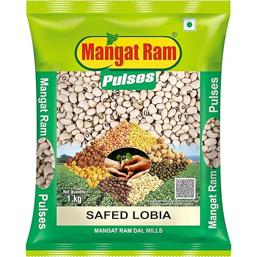 Mangat Ram White Beans 1Kg