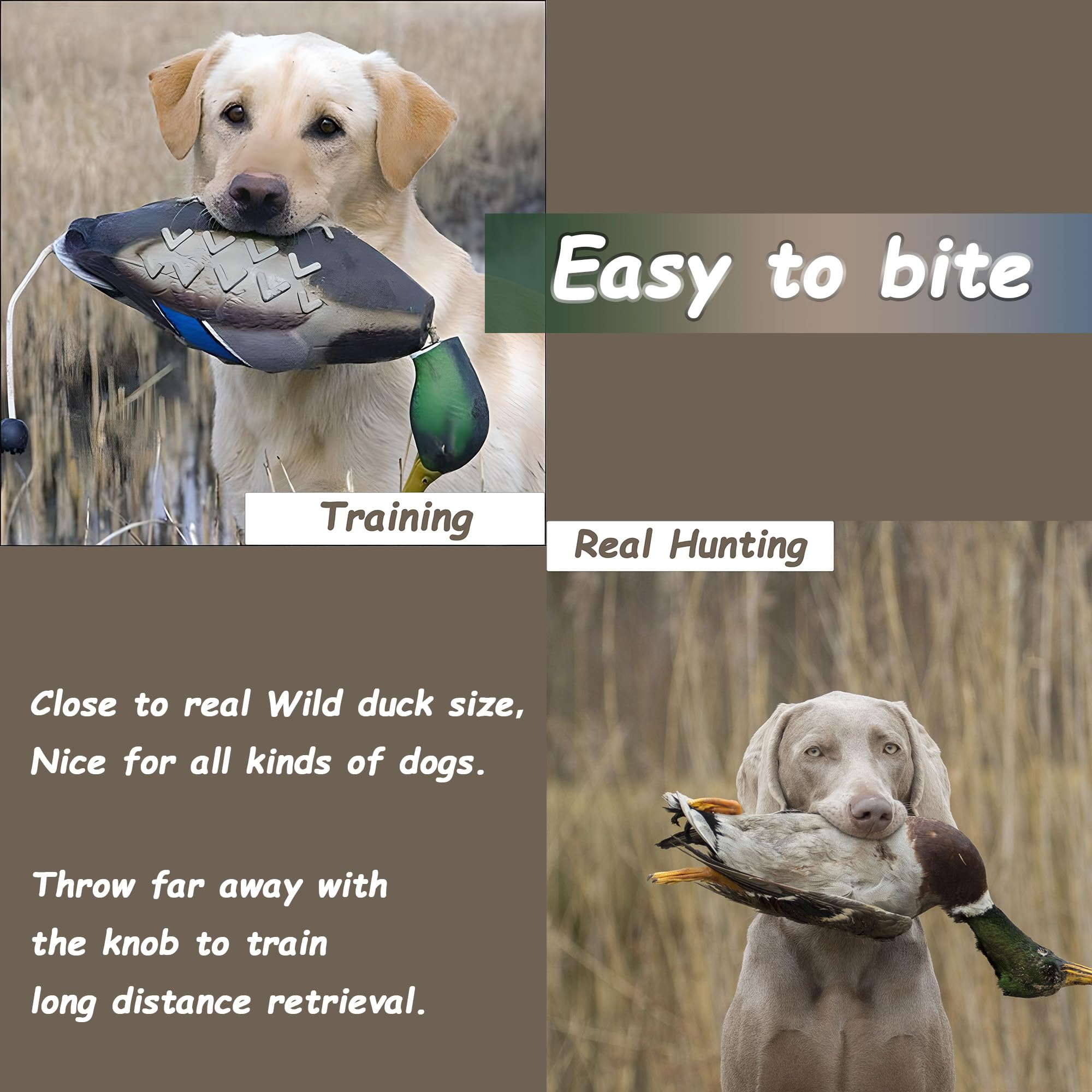 Training Dummy Duck Dog Training Supplies Duck Dummy Combo DogBone