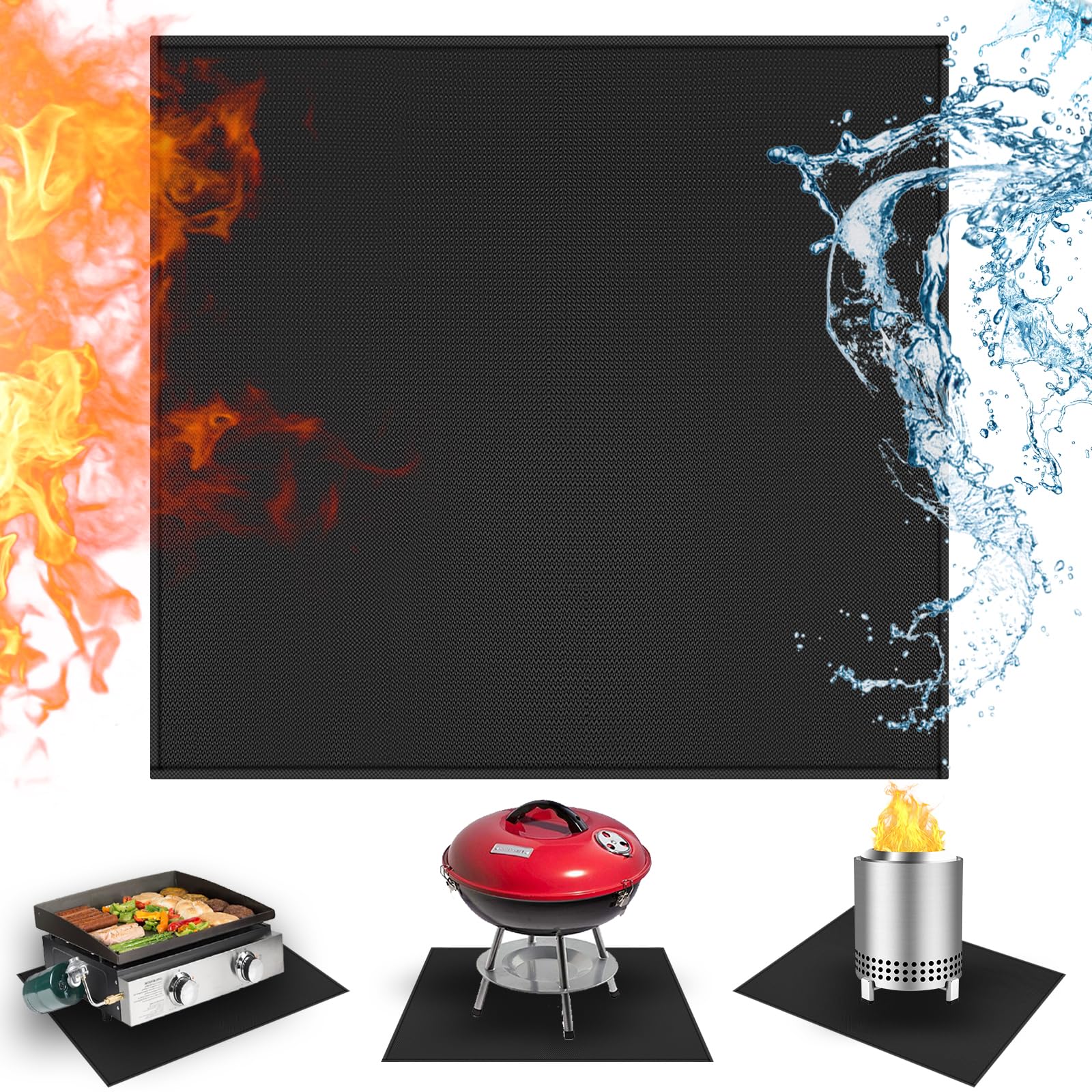 Amazon.com: Heat Resistant Mats for Countertop fits Tabletop Grill