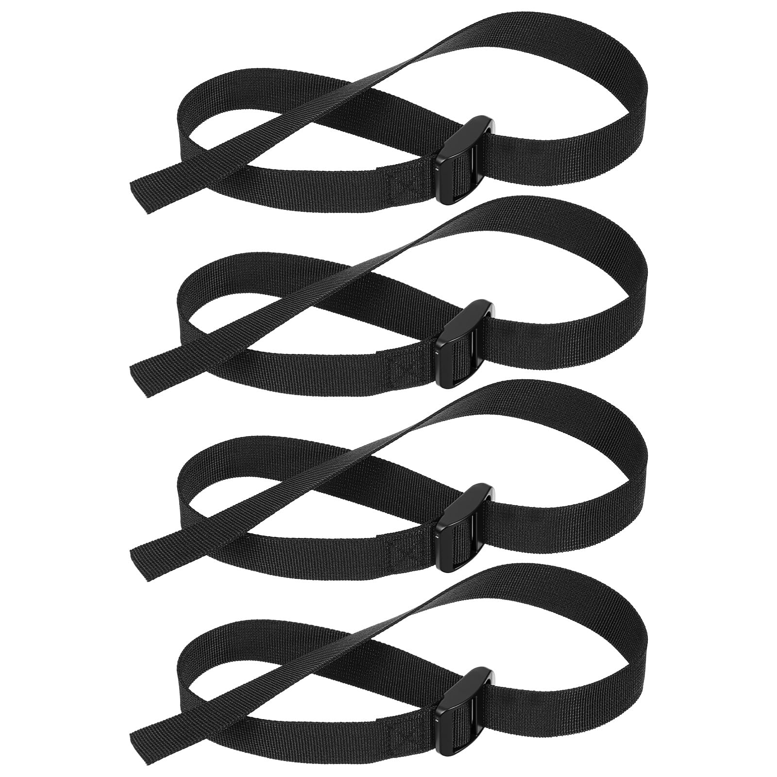 Azefnuhk 4 Pcs Bike Pedal Straps, 75x2.5cm Rowing Machine Foot Straps