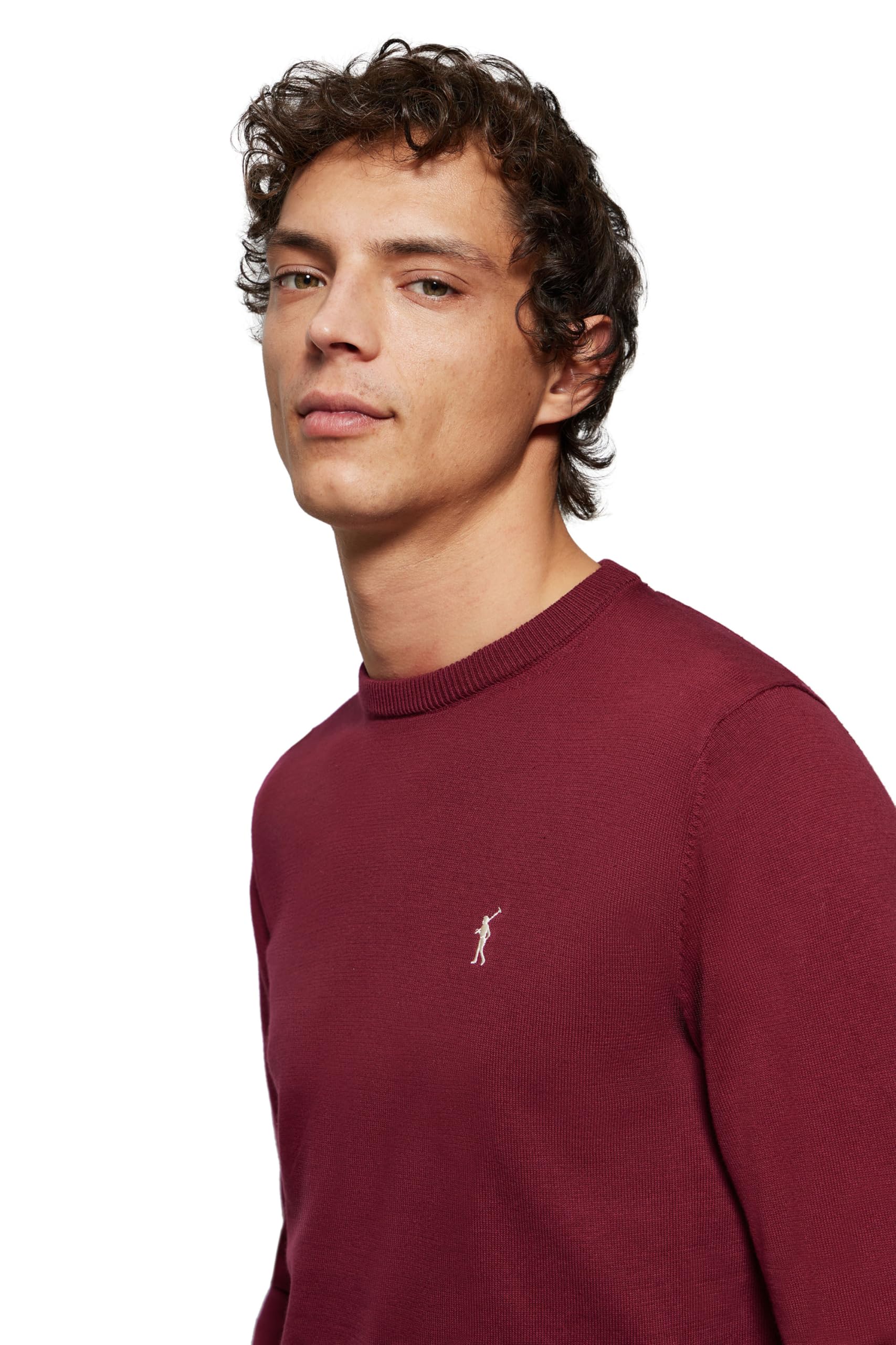 Polo Club Maglione Manica Lunga Uomo Maglioni Girocollo Crew Neck Pullover 100% Cotone