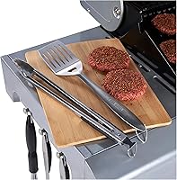Vista 5 de Pork Barrel BBQ Juego de herramientas para parrilla, accesorios de parrilla de acero inoxidable de alta calidad, herramientas de parrilla