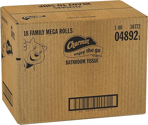 Miniatura 19 de Charmin Papel higiénico ultra fuerte y limpio, 30 megarrollos familiares = 150 rollos regulares