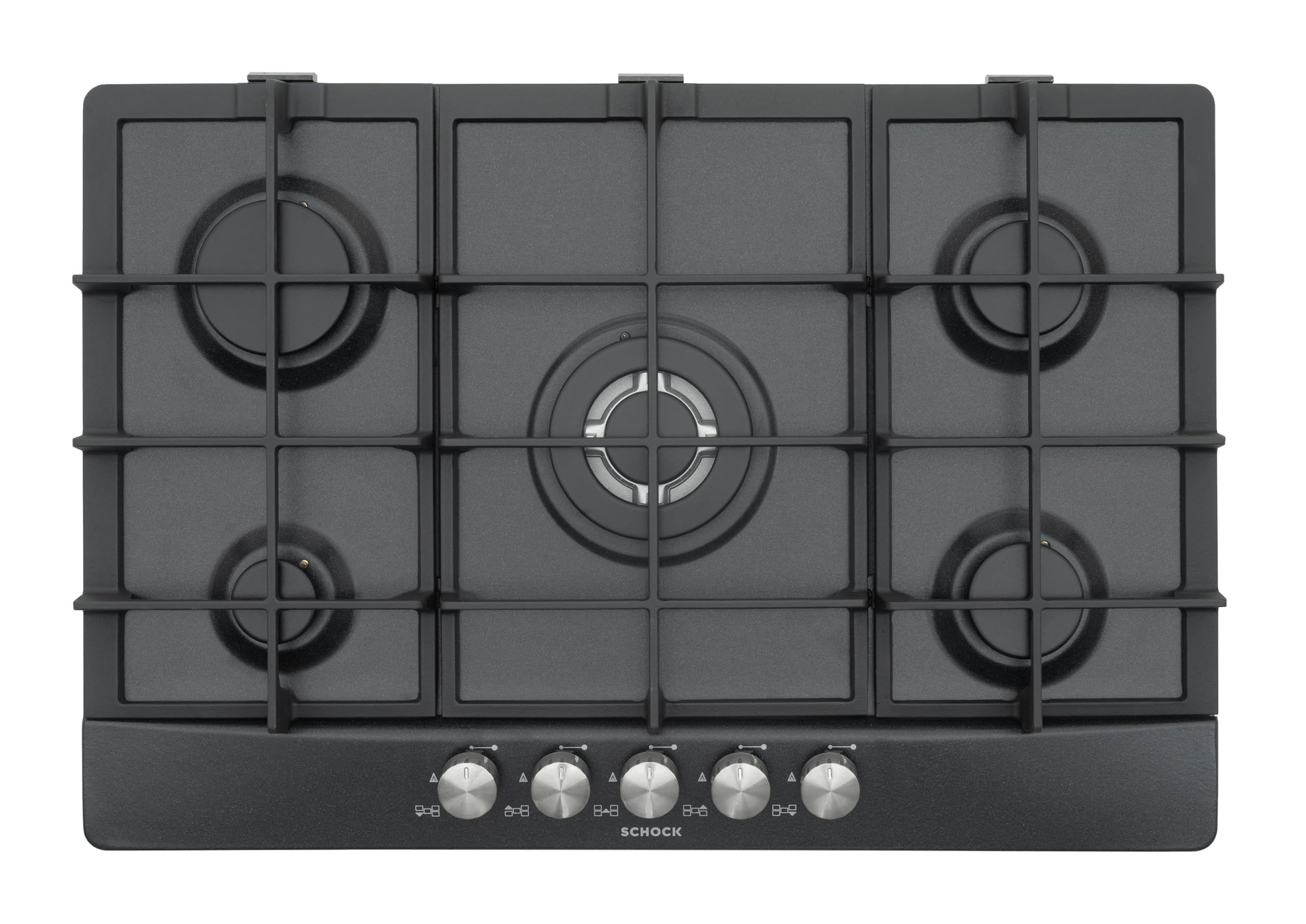 Plaque de cuisson en fonte Schock Primus PC75 encastrable gris anthracite