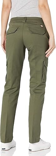 Miniatura 2 de Dickies Women's Relaxed Fit Stretch Cargo Straight Leg Pants