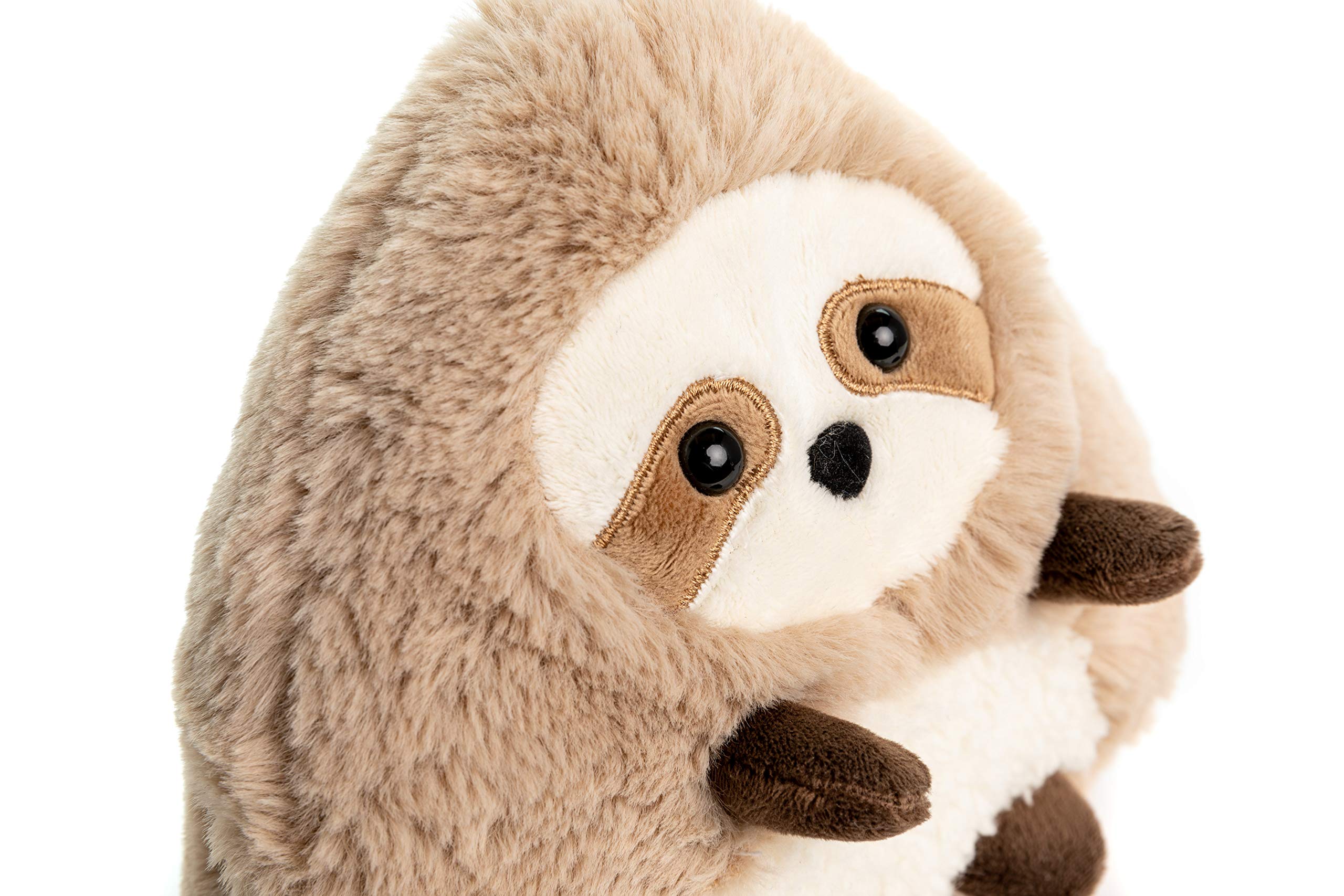 KIDS PREFERRED Sustain a-mals Lana the Sloth Stuffed Animal Plush, Made with Recycled Materials