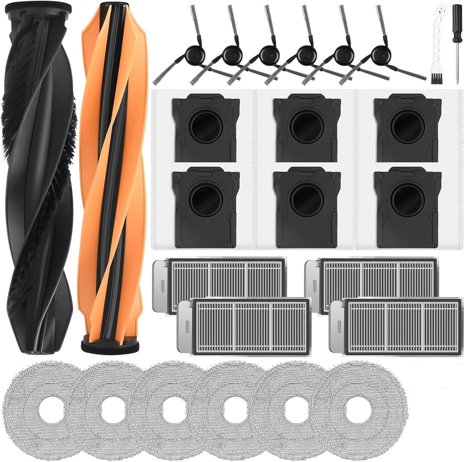 Pièces Dreame X50 Ultra Complete et L40s Pro avec 26 accessoires de rechange