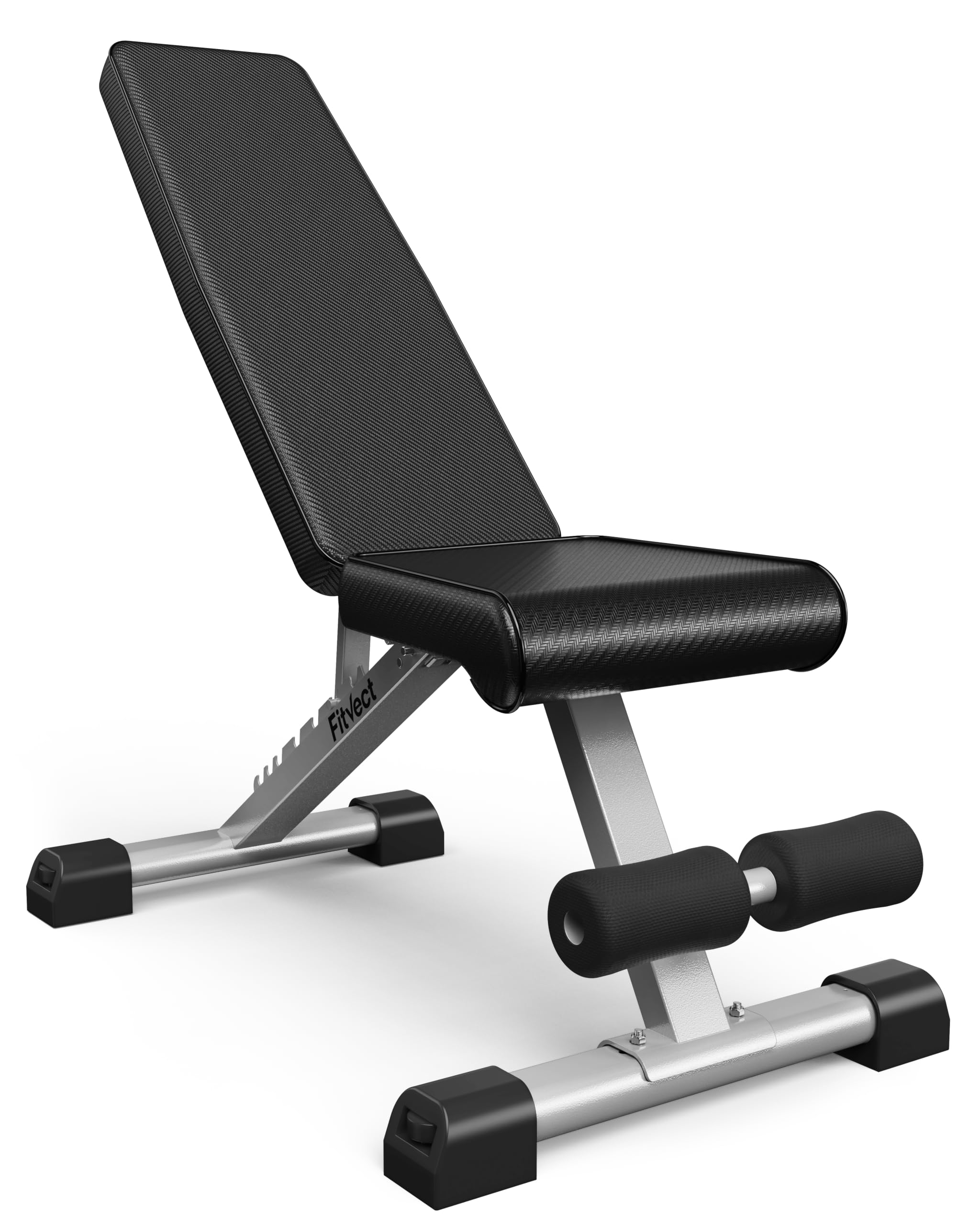 Banco de pesas profesional ajustable y plegable, soporta hasta 300 kg, banco inclinado multifuncional para entrenamiento de fuerza, press de banca y fitness en casa