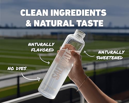 Miniatura 5 de Polvo de electrolitos sin azúcar  Hidratación de naranja salada  Tarro a granel de 45 porciones  Electrolitos de magnesio y potasio alto en sodio