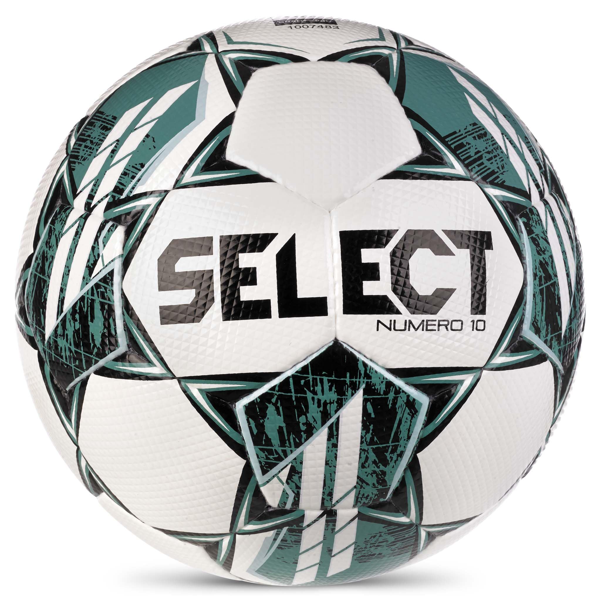 Select Numero 10 FIFA Quality Pro V23 Ball 110045 piłka nożna, uniseks, biało-zielona/czarna, 5, biała, 5
