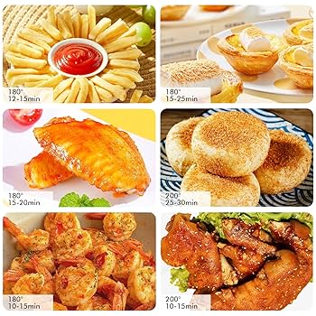 エアフライヤー Amazon.com: Air Fryer,Smart Compact 7.5L Oil-Free Electric