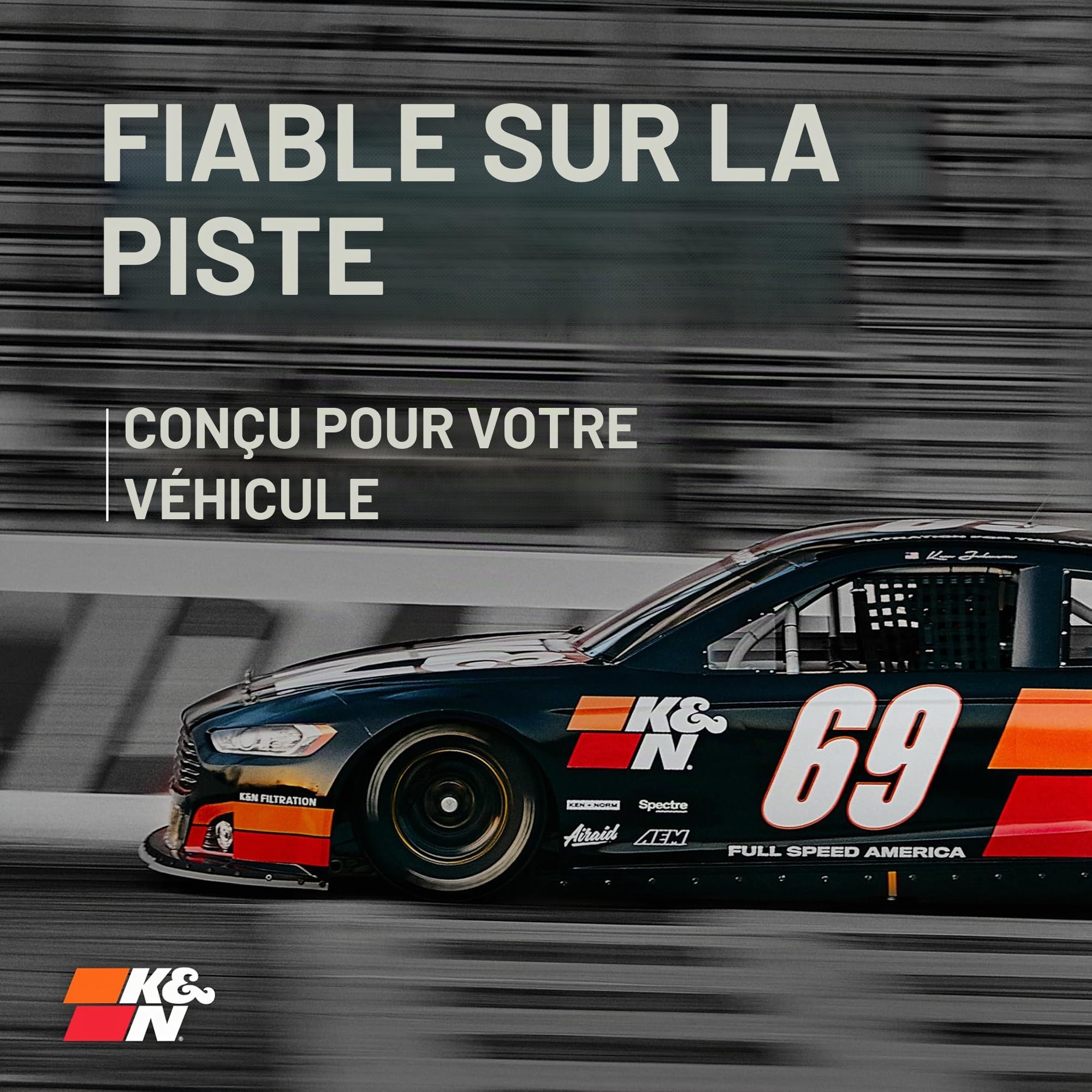 K&N 33-2181 Filtre à Air du Moteur: Haute Performance, Premium, Lavable, Filtre de Remplacement, Plus de Pouvoir, 1998-2015 (G550, R500, S400 Hybrid, C300, G500, GL 450, GL 500, GL 550, autres modèles sélectionnés)