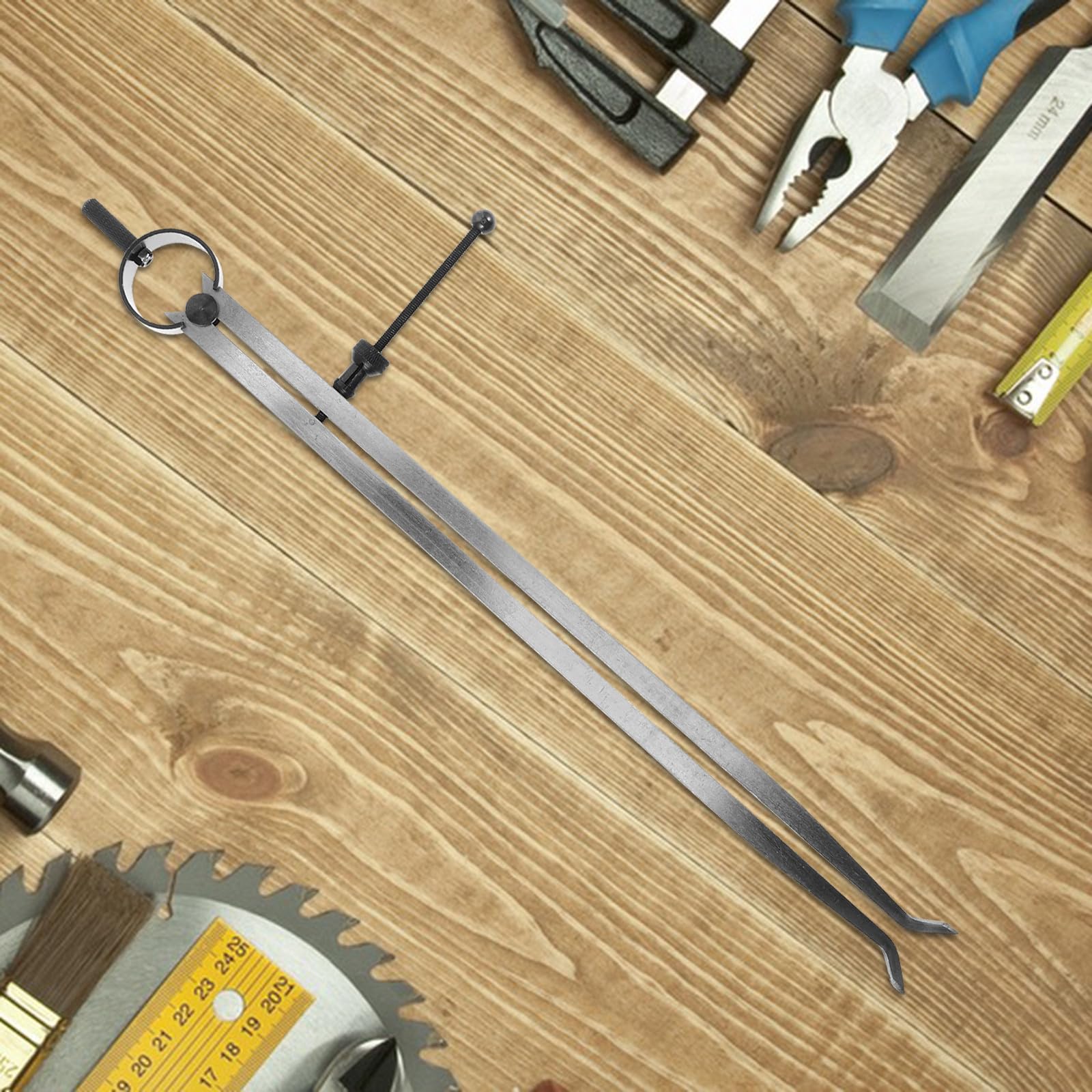 Calibro a Molla 300mm Strumento di Misurazione per Metalli e Legno Professionale