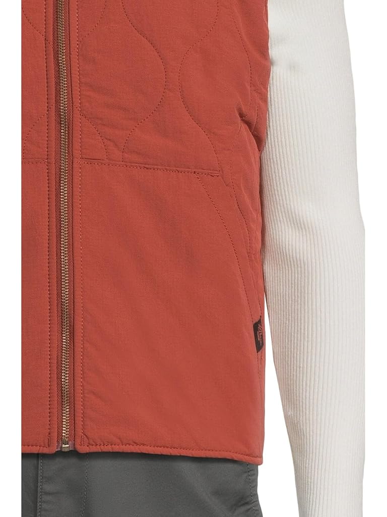 Orange L.L.Bean Signature Reversible Camp Vest Lined Regular