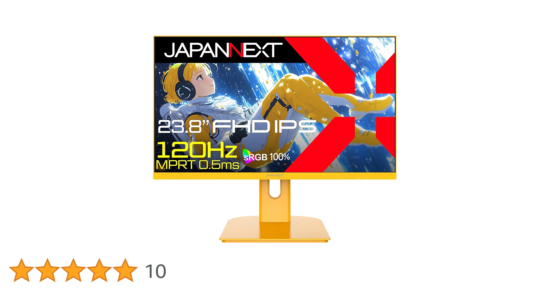 Amazon.co.jp: 【イエローモデル】JAPANNEXT 23.8インチ IPSパネル搭載